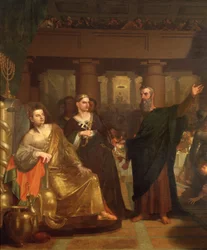 Belshazzars Fest, 1817-43 (Detail)